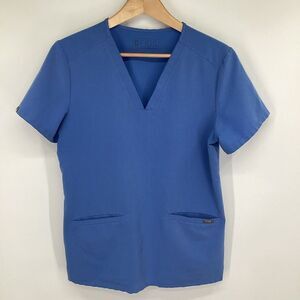 Ladies Figs Casma Technical Collection three-Pocket Scrub Top‎